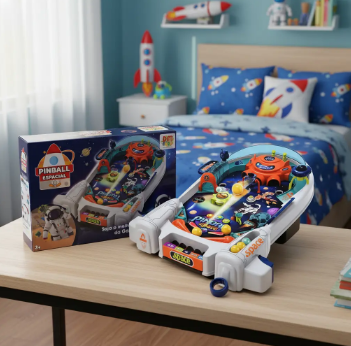 Jogo Pinball Game Space Infantil com Bolinhas - Imagem 5
