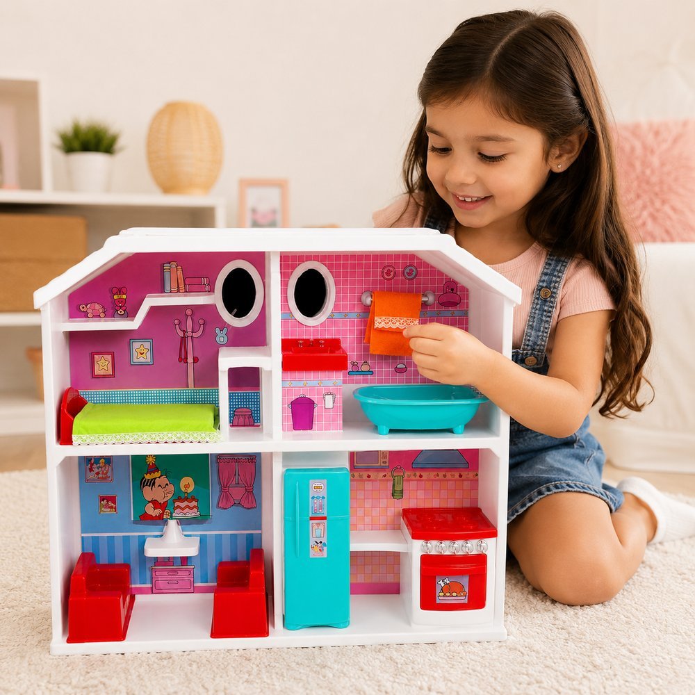 Casinha Infantil da Mônica - Branca - Imagem 2