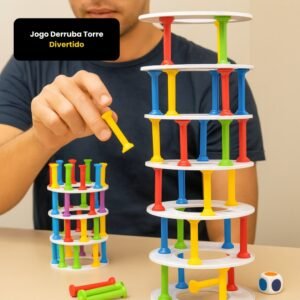 Jogo Derruba Torre Divertido