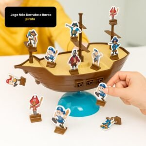 Jogo Não Derrube o Barco pirata