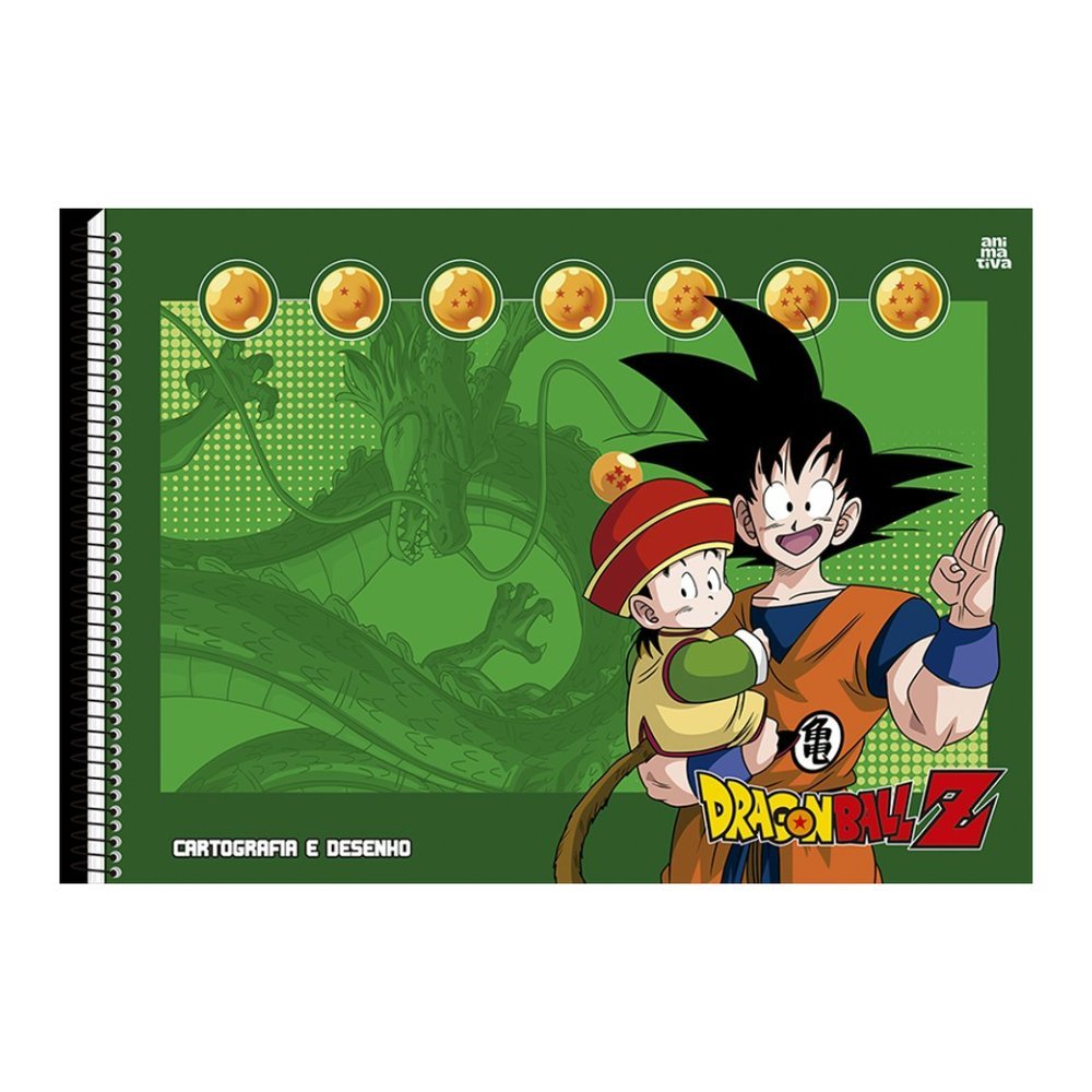 Caderno de Cartografia e Desenho Dragon Ball Z - Sortido - Imagem 3