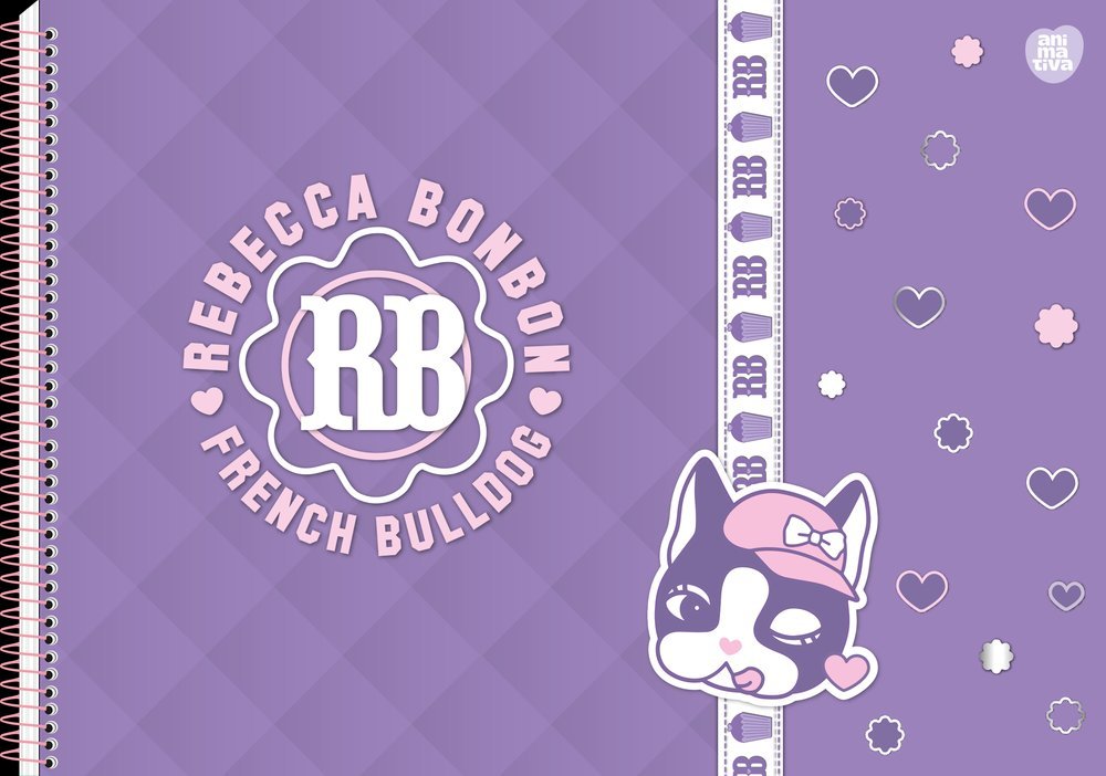 Caderno de Cartografia e Desenho 60 folhas Rebecca Bonbon - Sortido - Imagem 3