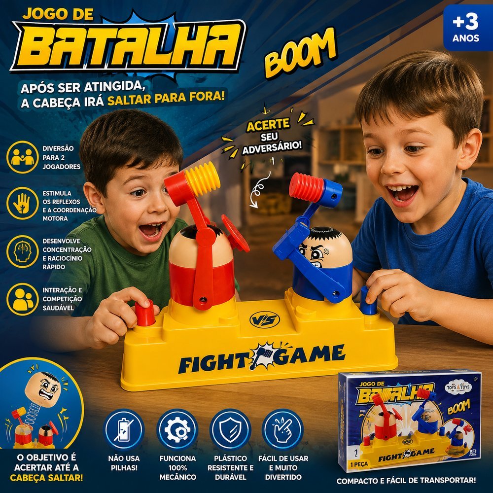 Jogo De Batalha Dois Jogadores - Imagem 2