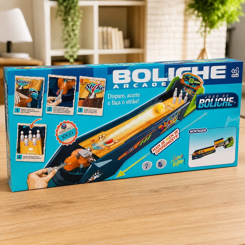 Jogo de Boliche Infantil Estilo Arcade - Imagem 3