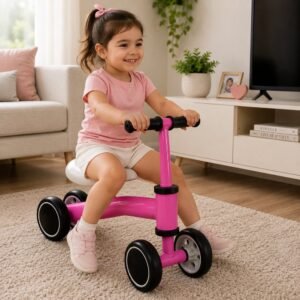 Bicicleta Infantil de equilíbrio - Rosa