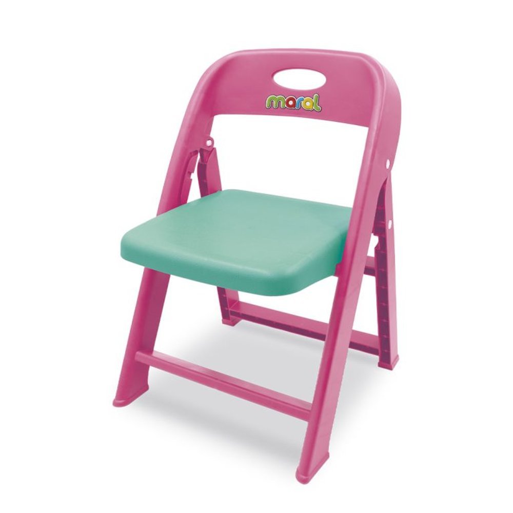 Cadeirinha Infantil Dobravel - Rosa - Imagem 2