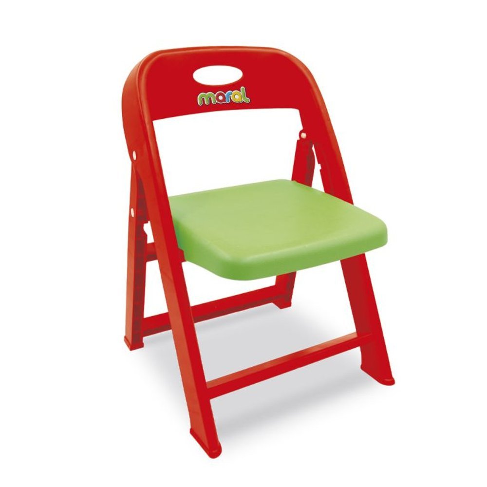 Cadeirinha Infantil Dobrável - Vermelha - Imagem 2
