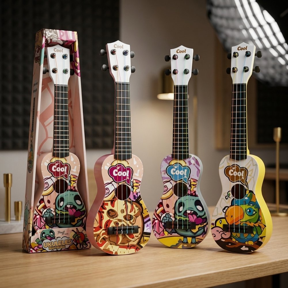 Brinquedo Guitarra Infantil - Sortida - Imagem 7