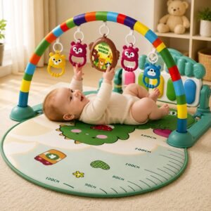 Tapete Musical  Infantil Interativo para Bebês com Arco - Verde