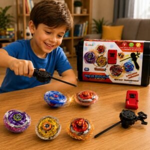Kit 16 Piões com Lançadores