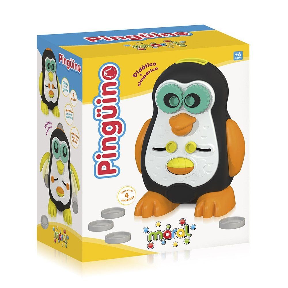 Brinquedo Educativo Pinguino Didático - Imagem 3