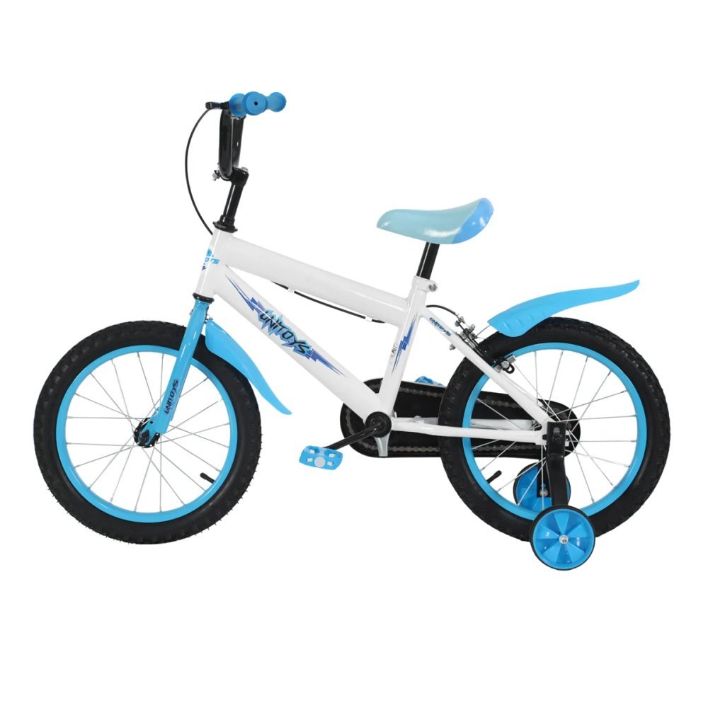 Bicicleta Infantil Aro 16 com Rodinha Removível - Branca - Imagem 4