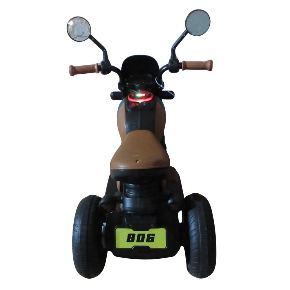 Moto Elétrica Infantil Prime Retrô - Verde - Imagem 4