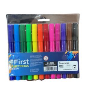 Conjunto de Canetinhas Coloridas Hidrocor com 12 Unidades